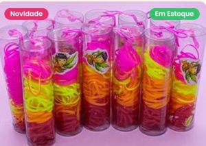 Liguinhas de silicone tubo