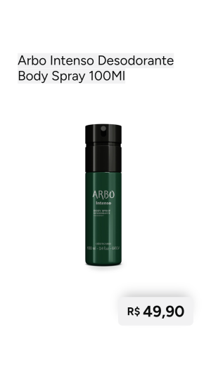 Body spray Arbo