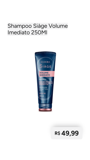 Shampoo Siàge volume imediato