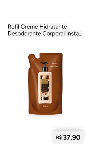 Refil creme hidratante