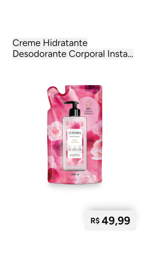 creme Hidratante desodorante corporal Rosa absoluta