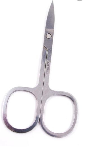 Tesoura para sobrancelhas